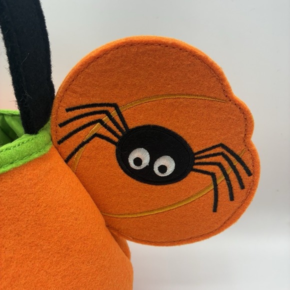 Halloween‎ Mickey Mouse Fabric Pumpkin Trick Or Treat Basket Bucket Disney store - Picture 3 of 11